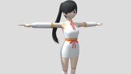 【Anime Character】Dai Wu Shuang (V1/Unity 3D) animegirl, animemodel, anime3d, chinese-style, animecharacter, animestyle, unitypackage, japanese-style, vroid, unity, unity3d, anime, japanese, wuxia, noai