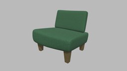 Custom Armchair 01 room, modern, sofa, custom, armchair, couch, bedroom, sleep, pillow, lounge, furniture, living, fabric, buxton, architecture, chair, interior, noai