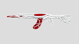 Gaias Vengeance Vandal Skin tree, rifle, games, shooter, vandal, riotgames, gemstone, weapon, gun, valorant