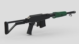 Vektor H5 High-poly Subdivision rifle, grenade, assault, high, soldier, revolver, army, handgun, carbine, generic, semi, long, submachine, defense, equipment, firearm, vr, bullpup, ar, firearms, automatic, machine, battle, pistol, sniper, launcher, personal, semi-automatic, weapon, asset, game, 3d, low, poly, military, shotgun, gun, gear, war, "light", "multiple-barrel"