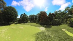 SKY BOX 8K scene, sky, forest, garden, 360, clouds, level, map, panorama, nature, wallpaper, hdri, skybox, landsape, cloudy, cubemap, house, blue, inviroment