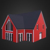 American House Style substancedesigner, quixelsuite2, photoshop, 3dsmax