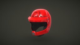 Generic Rally Helmet modern, rally, motor, pilot, driver, rallycar, safery, helmet, racing, sport