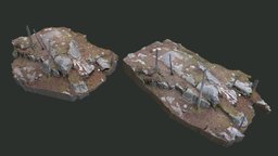 Environment scan with map baking A7R IV vs D5300 d5300, photogrammetry, 3dscan, a7riv