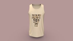 Tank top 3D Clothing Design cloth, top, new, obj, vr, ar, strap, fbx, tank, tanktop, sporty, making, thick, garment, apparel, tops, gltf, newdesign, nft, design, clothing, digitalclothing, digitalfashion, tanktops, fabricmaking, apparelhub, 3dappareldesign, nftclothing, textledesign, arclothing, vrclothing, 3dclothdevelopment, gamrmentdesign, 3dgarments