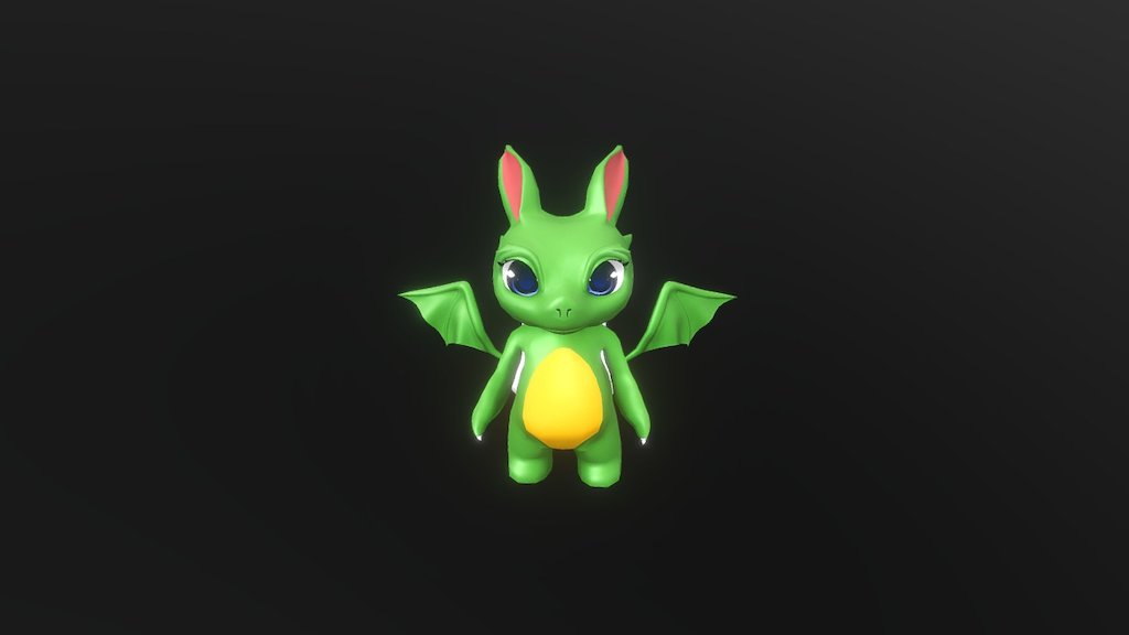 A Game asset for a 3D mobile game 3d model