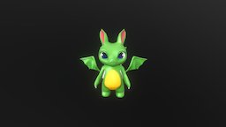 Little Dragon Nami cute, game, animal, dragon