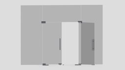 Tempered Glass Door office, room, modern, frame, architect, sliding, aluminium, slide, store, apartment, equipment, vr, ar, bank, supermarket, metal, hydraulic, showroom, closer, sceen, tempered, glass, 3d, house, home, wood, building, interior, door