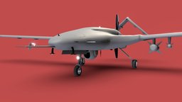 Baykar Bayraktar TB2 drone, aerial, turkey, defense, combat, blender-3d, tb2, blender3dmodel, vehicle-aircraft, military-vehicle, vehicle-military, ucav, pbr-texturing, flying-vehicle, low_poly, low-poly, 3d, vehicle, uav, blender3d, military, plane, bayraktar, baykar, acav, bayraktar-tb2
