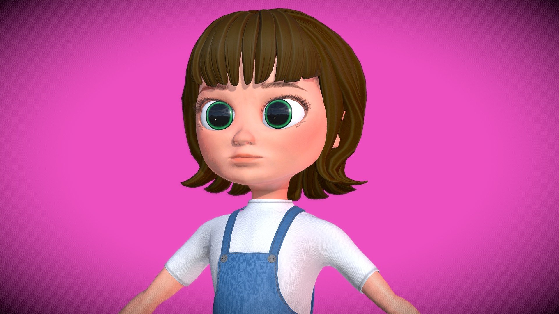 High Quality Cartoon Girl Character

Stylized Cartoon Game Girl Character (Rigged)

/////////////////////////////////////////////////////////////////////////





rigged and ready for animation and games




Skeleton More than 100 Face Blendshape (Sad + Angry + Happy + Blink + 100 …)




Fbx - Ma - Obj Format




High quality Texture



/////////////////////////////////////////////////////////////////////////

Pls Check other characters in my Page …



Available on Artstation

https://www.artstation.com/a/21985677 - Stylized Cartoon Game Girl Character (Rigged) - 3D model by Canino3d 3d model