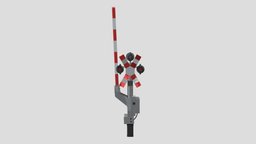 Rail Crossing Traffic Light 2 railroad, signal, crossing, traffic-light, semaphore, light