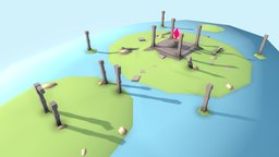 Island Of Rituals rpg, spacedraw, island, altar, lowpolygon, leveldesign, unrealengine4, lowpolyart, environmentart, island-low-poly-model, environment-assets, stylized-handpainted, gameleveldesign, stylized-environment, stylizedmodel, leveldesign-level-design-multiplayer, maya, unity3d, 3dsmax, blender, gameart, gameready, stylizedgameasset, gameart2021