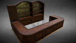Old western bar red, dead, western, redemption, old, substancebar, reddeadredemption, substancepainter, reddeadredemption2
