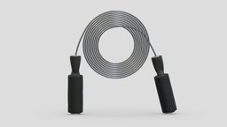 Adjustable Steel Wire Jump Rope bike, room, cross, set, stepper, cycle, sports, fitness, gym, equipment, vr, ar, exercise, treadmill, training, professional, machine, commercial, fit, weight, workout, excite, weightlifting, elliptical, 3d, home, sport, gyms, myrun