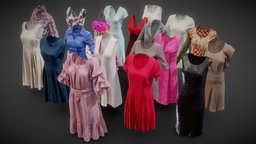 20 Dress Collection people, fashion, dress, scanned, clothing