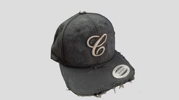 Cap Scan JF baseball, cap, cotton, blue, realityscan