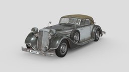Dirty Car wheel, power, cars, drive, sedan, vintage, transport, classic, touring, automotive, 30, coupe, part, beautiful, cabriolet, vehicle, lowpoly, car, city, sport, race, 853a