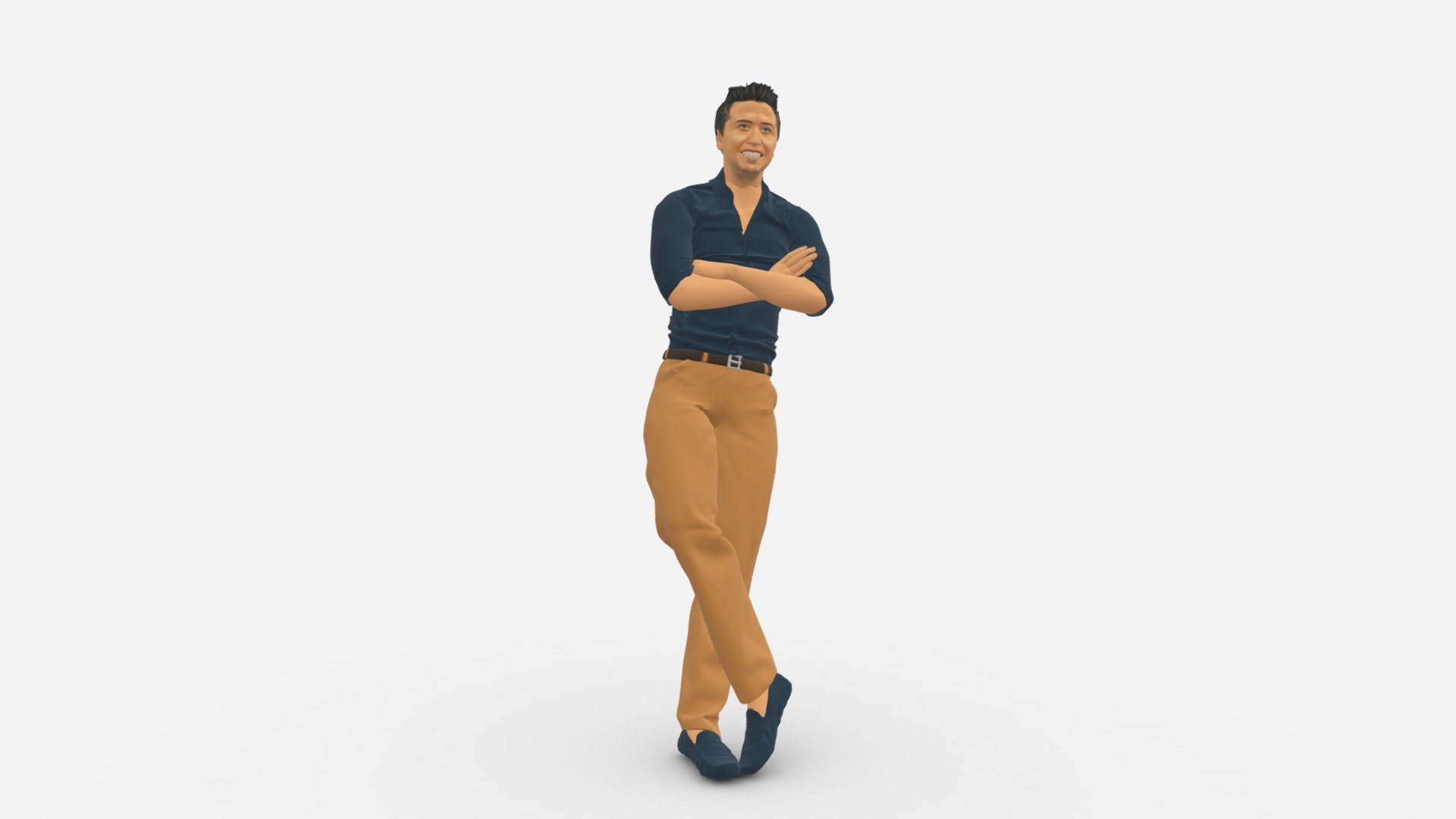 We provide unique 3d scanned models with realistic proportions for closeup and medium-distance views in artworks, paintings and classes. As well as architectural visualization projects.

Main features:




high-end realistic 3d scanned model;

realistic proportions;

highest quality;

low price;

saves you time for more time in landscaping and interiors visualization.

FEATURES 




3d scanned model 

Extremely clean

Edge Loops based

smoothable

symmetrical

professional quality UV map

high level of detail

high resolution textures

real-world scale

system unit: cm

TEXTURES 




Textural Resolution: 4096 x 4096

Color Map

The model is suitable for stereolithography 3d printing 

The model is also ready for fullcolour 3d printing - Man In Pose 0175 - Buy Royalty Free 3D model by 3DFarm 3d model