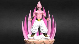 kid buu goku, buu, freezer, vegeta, majin, dragon-ball, babidi, majin-buu, gotenks, dabura, character, dragon, anime, kid-buu