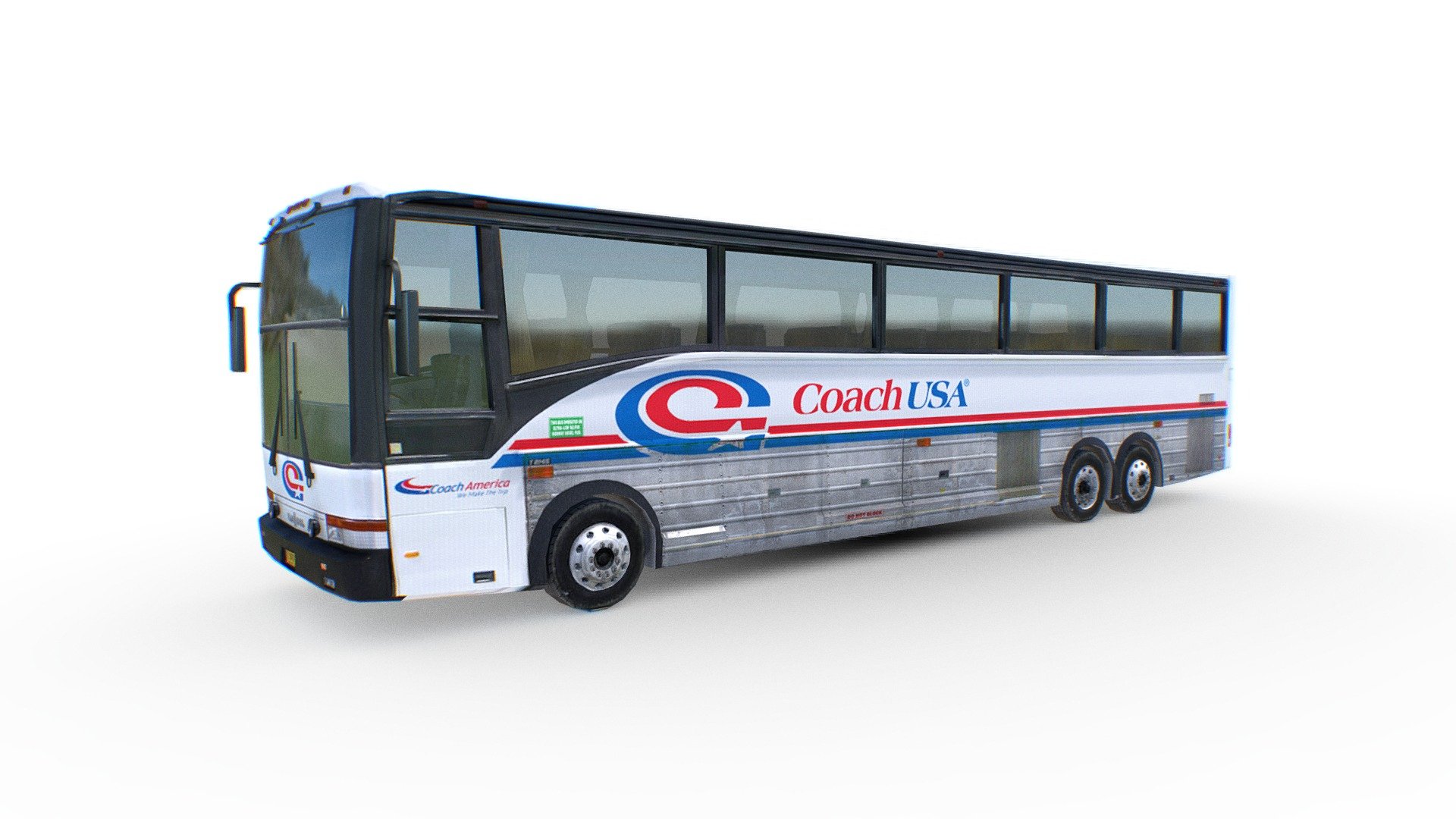 Van Hool Coach USA Retro Bus 3D Model - Van Hool Coach USA Retro Bus - Buy Royalty Free 3D model by Omni Studio 3D (@omny3d) 3d model