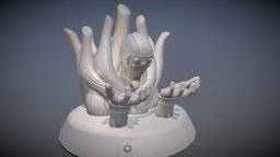Gedo Statue demonic, six, adventure, seal, statue, naruto, nagato, narutoshippuden, rinnegan, sageofsixpaths, 3dprint, 3d, rock, highpoly, gedo_statue, obito-uchiha, ten_tails