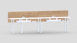 Herman Miller Desk Memo 1 office, scene, room, modern, storage, sofa, set, work, desk, generic, accessories, equipment, collection, business, furniture, table, vr, ergonomic, ar, seating, workstation, meeting, stationery, lexon, asset, game, 3d, chair, low, poly, home, interior