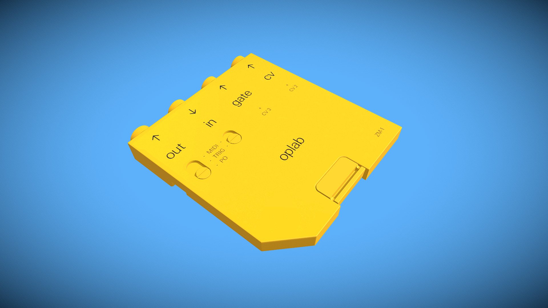 Plugin module for the Teenage Engineering OP-Z

Modelled with Rhino 3d model