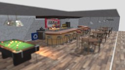 Bar bar, ice, pool, tequila, mezcal, luciana, alibi