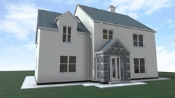 4 Bedroom House with Dormer cottage, full, furnished, country, design, house