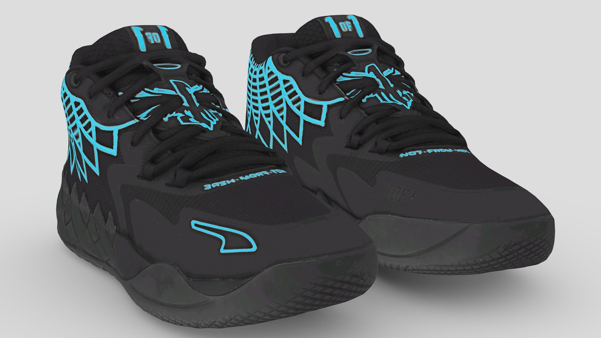 A Very Detailed scanned shoes with High-Quality .

The Mesh is UV unwrapped.

4096x4096 difuse map Texture Maps jpg format，in the compressed file rar.

The textures is lighting baked,the texture is uploaded to preview images.

File contains :

FBX .OBJ .stl.collada(dae).Maya2019,Difuse map Texture(jpg format).

If you want to change the colorway of the shoes, it is easy to do with photopshop. If you want to change the colorway or decrease the polycourt ,I am willing to do it.

This is a professional scanning agency, if you want any other shoes, Don't hesitate to tell me.It will helps a lot.we are available for custom shoes scan.

Don't forget to check my other sneakers,Have a nice day：） - Puma MB 01 Buzz City - Buy Royalty Free 3D model by Vincent Page (@vincentpage) 3d model