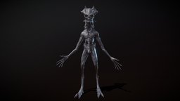 Proximian prop, 3dprintable, alien, character, monster, characterdesign