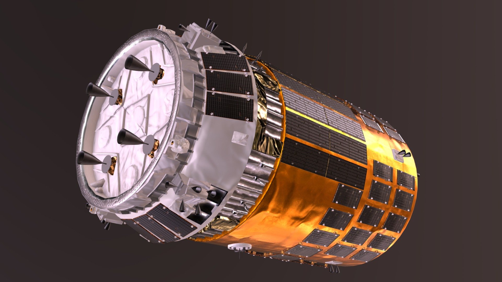 JAPAN PREPARES TO LAUNCH KOUNOTORI-5 TO SPACE STATION spacecraft
cargo shipLow-poly 3D model - JAPAN PREPARES TO LAUNCH KOUNOTORI SPACE STATION - Buy Royalty Free 3D model by sopowerdream 3d model