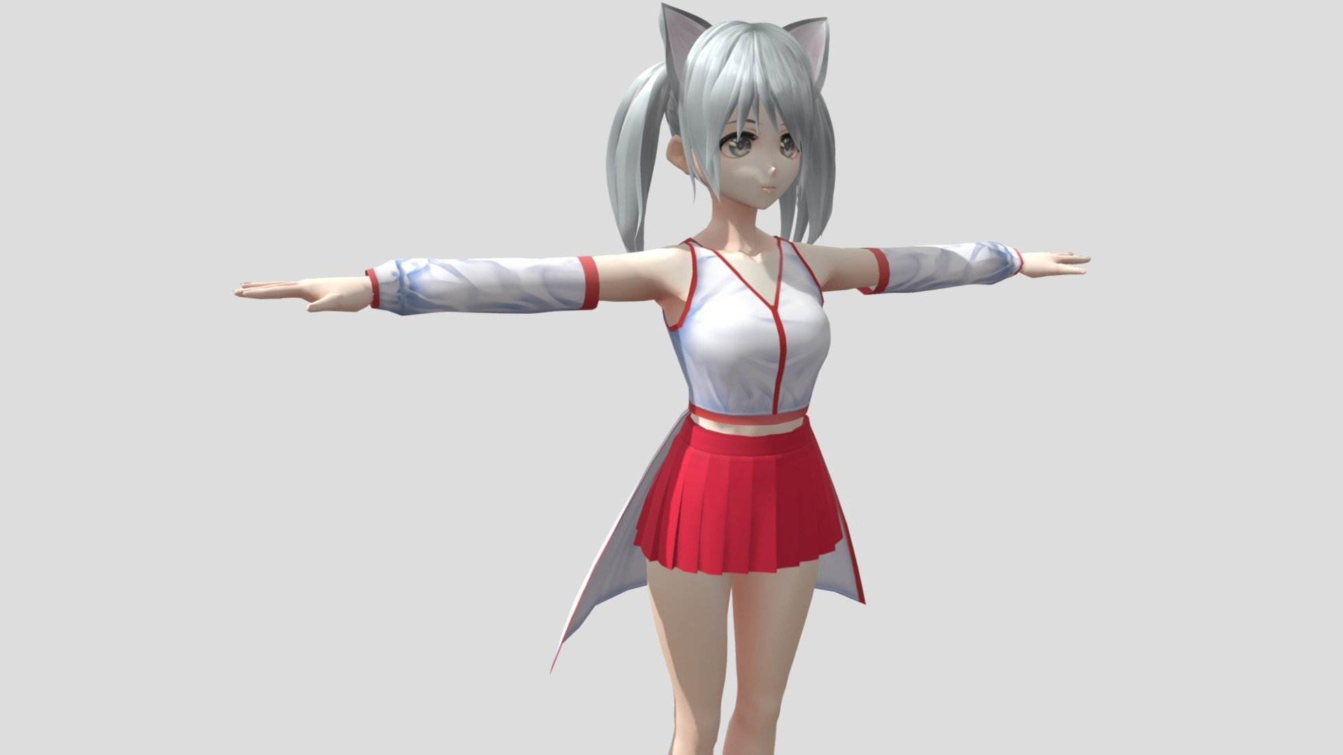Model preview(Clothing example)



This character model belongs to Japanese anime style, all models has been converted into fbx file using blender, users can add their favorite animations on mixamo website, then apply to unity versions above 2019



Character : White / Orange

Verts:20139 / 20097

Tris:28024 / 27968

Fifteen textures for the character



This package contains VRM files, which can make the character module more refined, please refer to the manual for details



▶Commercial use allowed

▶Forbid secondary sales



Welcome add my website to credit :

Sketchfab

Pixiv

VRoidHub
 - 【Anime Character / alex94i60】2022 NewYear (Miko) - Buy Royalty Free 3D model by 3D動漫風角色屋 / 3D Anime Character Store (@alex94i60) 3d model