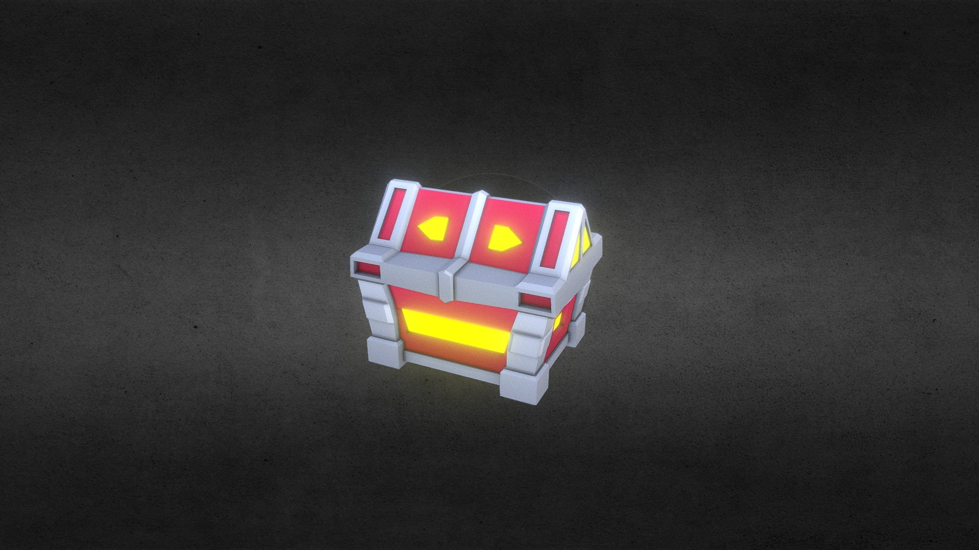 Cartoon Low Poly Chest - Cartoon Low Poly Chest - 3D model by İlhan Fehimovski (@ilhanfehimovski) 3d model
