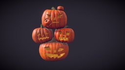 Pumpkins sculpt, topogun, substance-designer, keyshot, halloween-pumpkin, baked-textures, substancepainter, photoshop, 3dsmax, zbrush, halloween, pumpkin, sculpture
