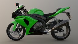 Sport Bike (Low Poly) truck, land, traffic, transport, urban, road, mitsubishi, mercedes, scooter, scania, suzuki, sport-bike, vehicle, car, city, street