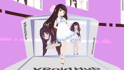 VRM model : 若葉绮凛 Kinory vrchat, vrmodel, vtuber, vroid, vrm
