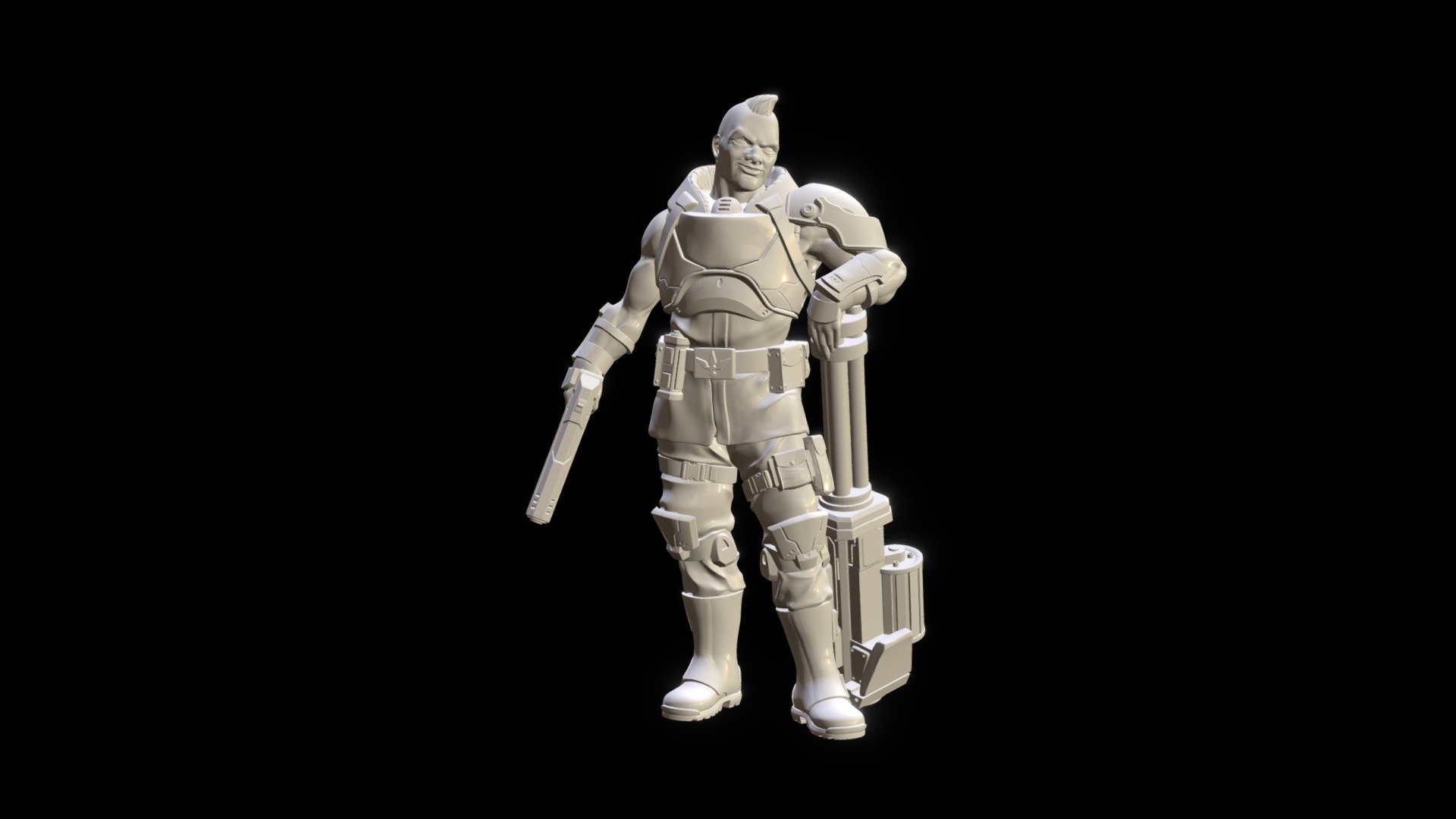 Sayx character Jason Ramires.

35mm Miniature.

More about Fallen Frontiers universe:
fallenfrontiers.com/

Modeller: David Fernández Barruz

Thanks for waching! - JASON RAMIRES - Fallen Frontiers Sayx Hero - 3D model by Scale Games (@scalegames) 3d model