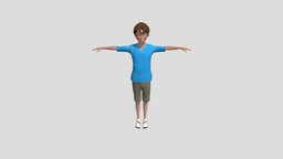 laos Toon Male Teen arts, toon, teen, 3ddesign, character, asset, game, male, noai, laomusic, laomusicarts