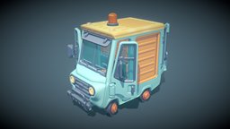 Piggy Van (3d Print) stl, automobile, toy, van, toys, 3dprintable, cartoony, miniature, piggy, 3dprinting, print, auto, delivery, printable, step, thingiverse, fdm, piggybank, constructor, piggy-bank, stl_mesh, printable-model, 3dprint, cartoon, car, construction, deliverytruck, stepvan, multi-stop