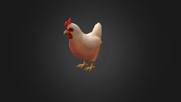 Chicken toon, bird, animals, chicken, cartoon