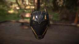 Helmet Biker Game asset biker, cheap, helmet, poly, hardsurface