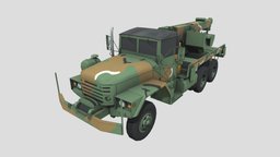 K-712a1 truck, kia, wrecker, rokarmy, k-712a1, km502, k711a1