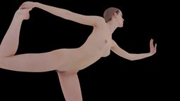  Female P07 body, bodyscan, , girl, photogrammetry, scan, female