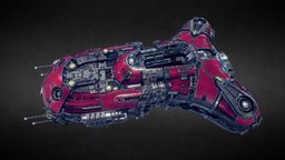 Starfall Tactics — Ichaival Vanguard battleship 