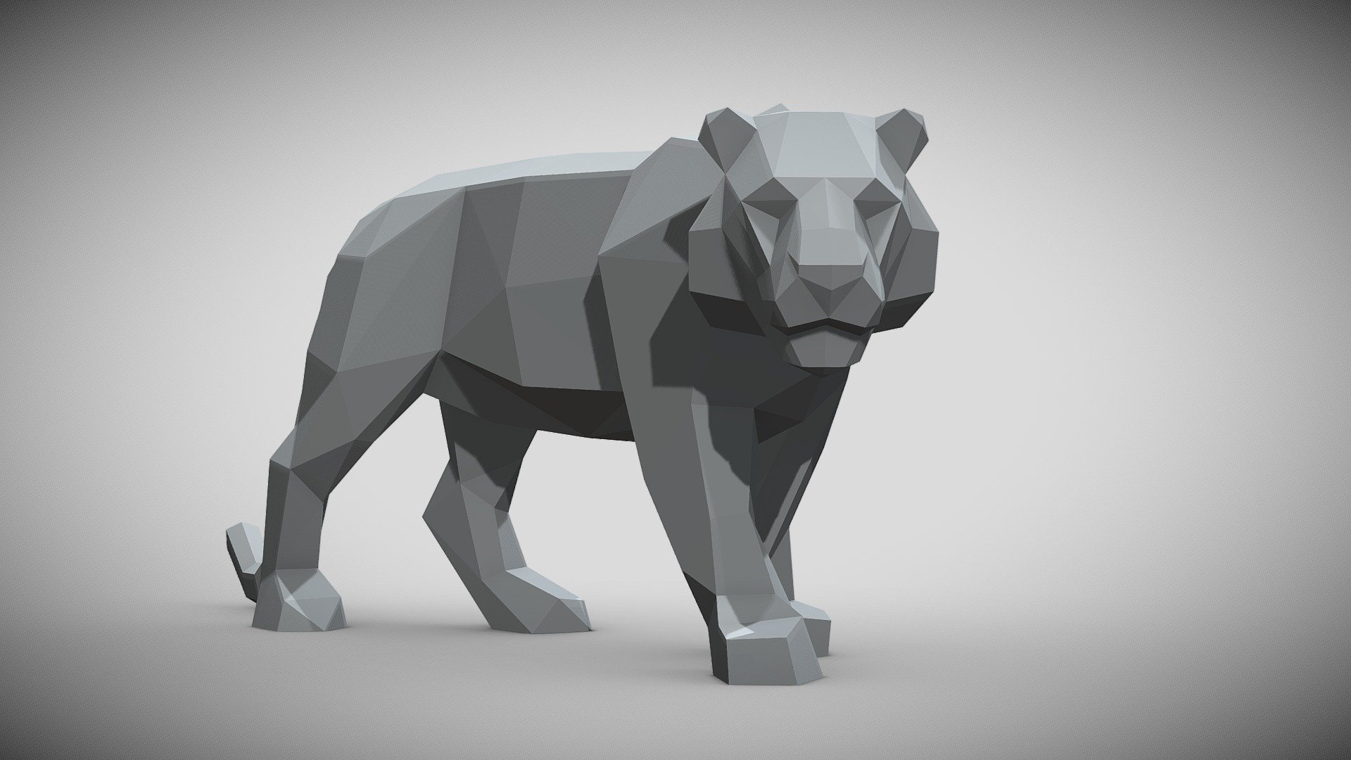 Low poly model designed for metal welding 3d model
