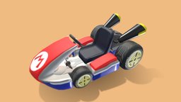 Mario kart wheel, games, videogame, toys, nintendo, luigi, kart, racecar, mariobros, mariokart, cartooncharacter, mariokart8, nintendoswitch, character, 3dprint, cartoon, game, lowpoly, racing