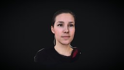 CHARLOTTE M. selfie, recap360, photogrammetry, blender, scan