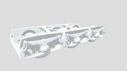 7TNa Bogie train, bogie, traincar, 7tna