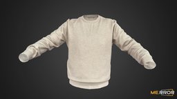 Oat Knit sweater style, fashion, stylish, ar, fabric, sweater, casual, knit, oat, photogrammetry, 3dscan, casual-fashion, noai, fahsion-scan